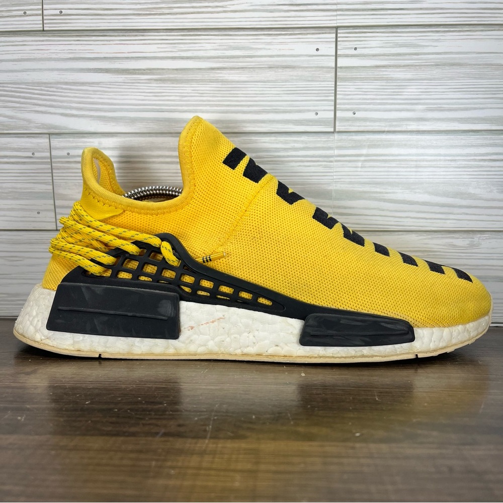 Adidas NMD Human Race Pharrell Yellow Men’s‎ Shoes - Men’s Size 9
